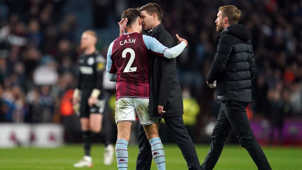  阿斯顿维拉绝杀狼队，杰拉德执教首胜提振士气  